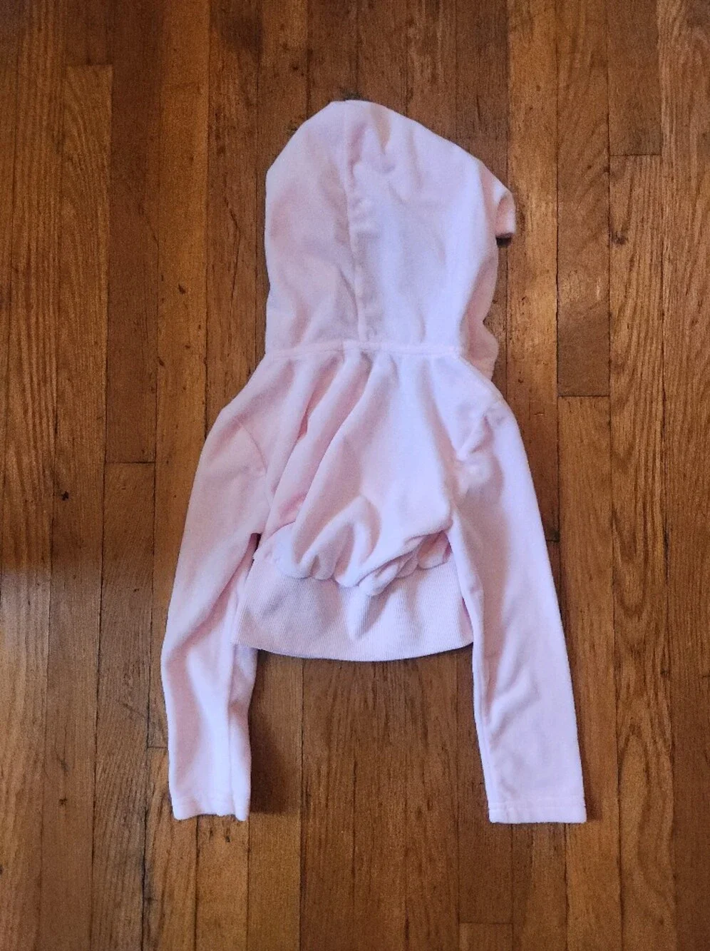 Lola + The Boys Velour Margot Zip Up Hoodie